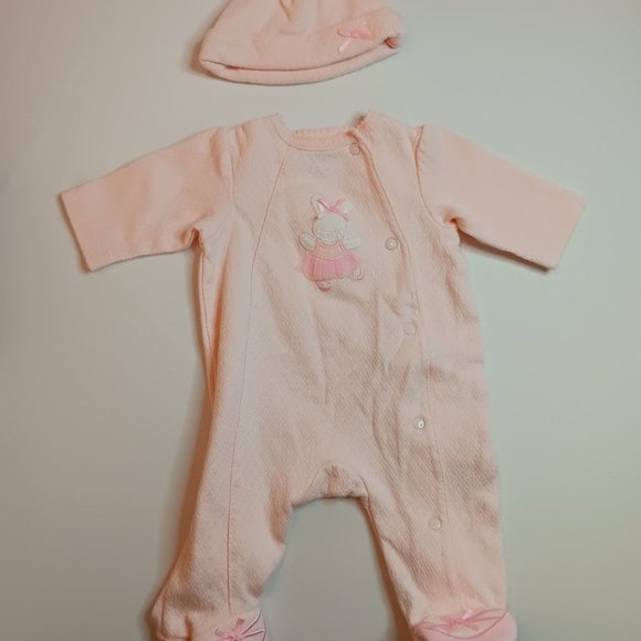 Baby Girls NB to 6-9M Lot - Carters, Janie&Jack, Armani Baby, Little Me - Picture 2 of 11